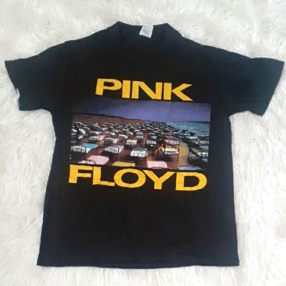 Vtg 1987 Pink Floyd Momentary Lapse of Reason World Tour Black T-Shirt